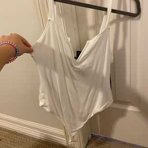 Forever 21 White Bodysuit